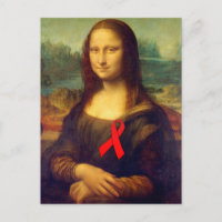 Ruban rouge Mona Lisa