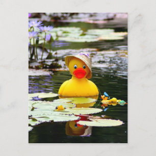 Carte Postale Rubber Ducky