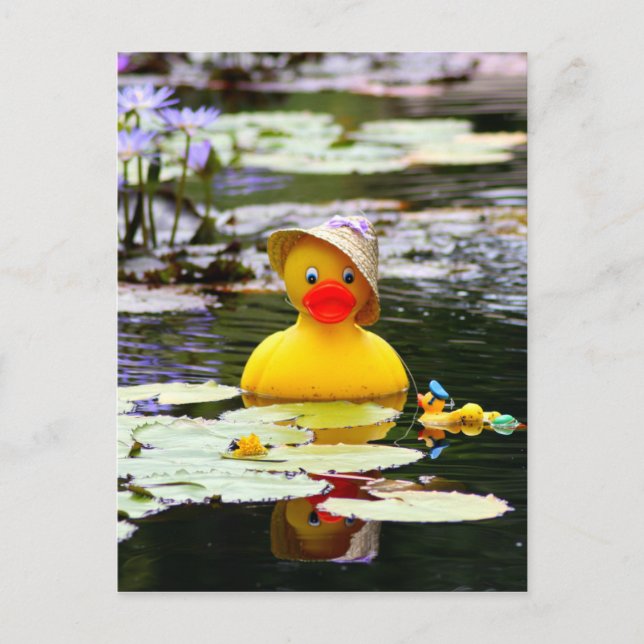 Carte Postale Rubber Ducky (Devant)