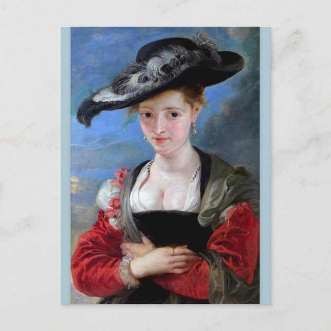 Carte postale Rubens Felt casquette CC0726 (Devant)