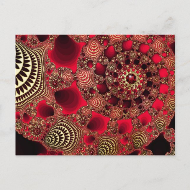Carte postale Rubies & Gold (Devant)