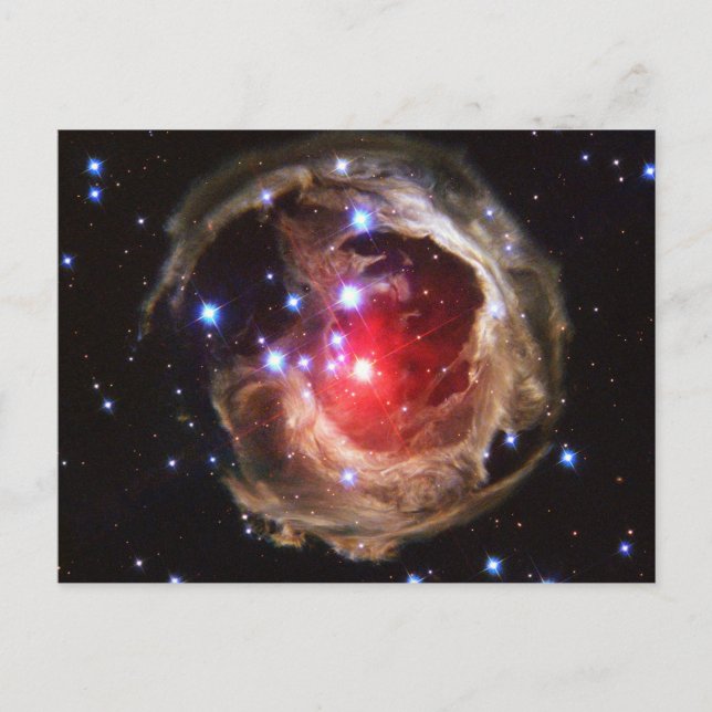 Carte Postale Ruby Red Supergigantesque étoile poussière (Devant)