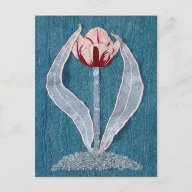 Carte Postale Ruby Wings Designs First Tulip (Devant)
