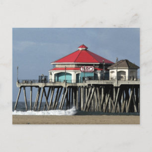 Carte postale Ruby's Diner Huntington Beach Pier