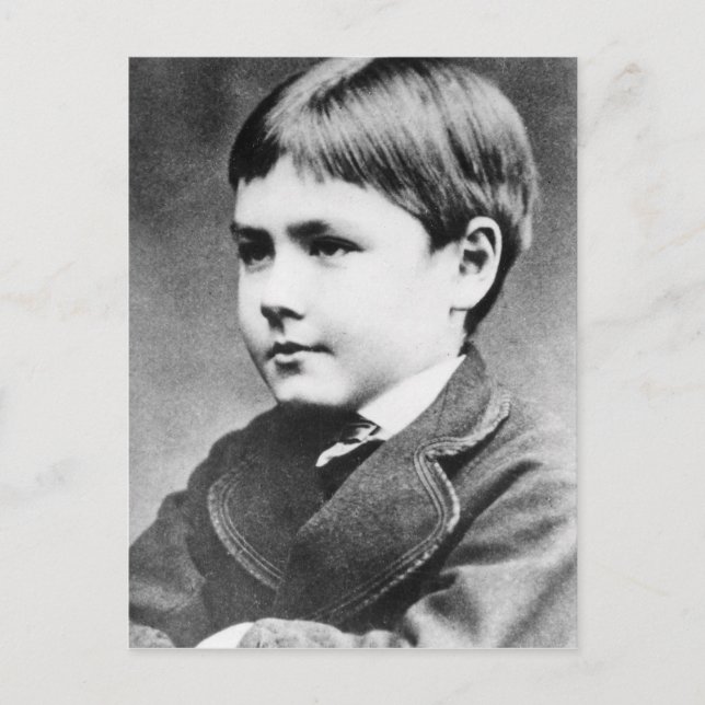 Carte Postale Rudyard Kipling, c.1870 (Devant)