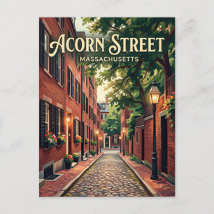 Carte Postale Rue Acorn Massachusetts