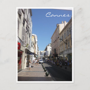 Carte Postale rue cannes
