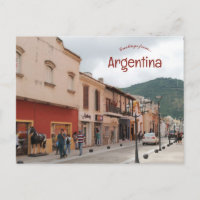 Rue de la province de Salta en Argentine