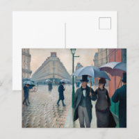 Rue de Paris, temps de pluie | Gustave Caillebotte