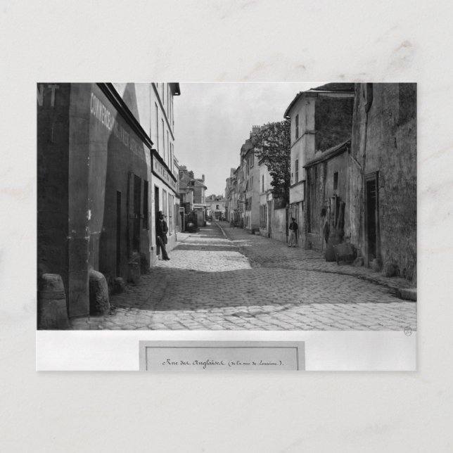 Carte Postale Rue des Anglaises, rue de Lourcine, Paris (Devant)