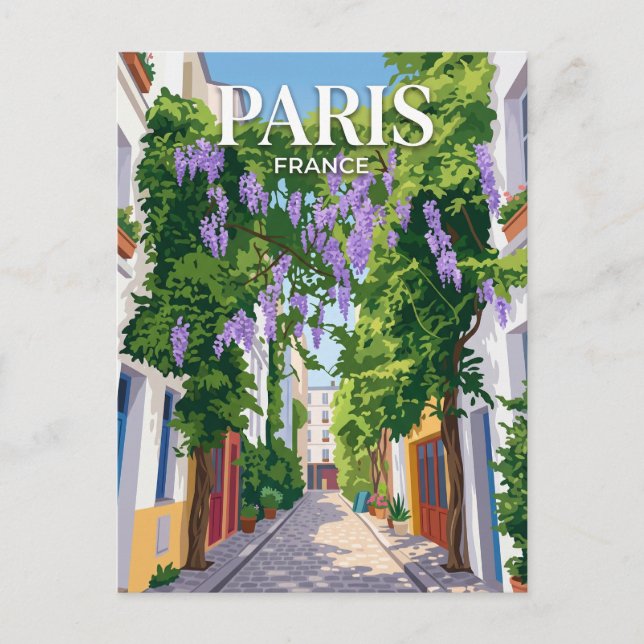 Carte Postale Rue des Thermopyles France (Devant)