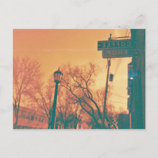 Carte Postale Rue du café