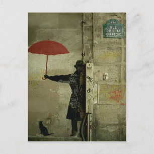 Carte Postale Rue du conversation