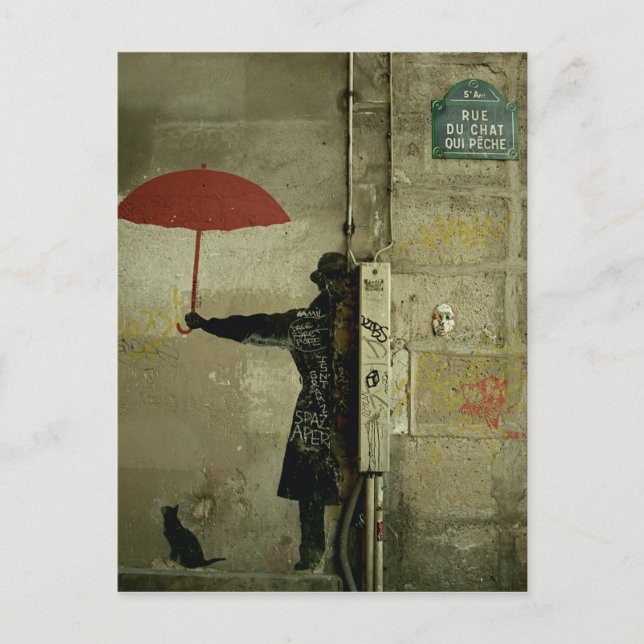 Carte Postale Rue du conversation (Devant)