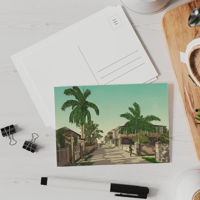 Carte Postale Rue Est À Nassau (Créateur téléchargé)