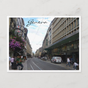 Carte Postale rue geneva