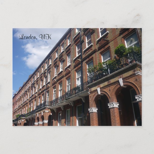 Carte Postale rue london (Devant)