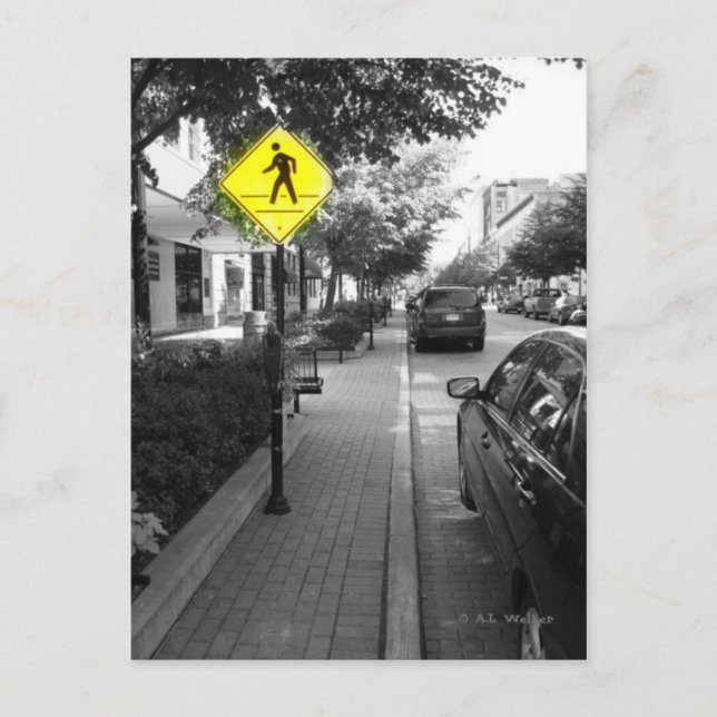 Carte Postale Rue Monroe (Devant)