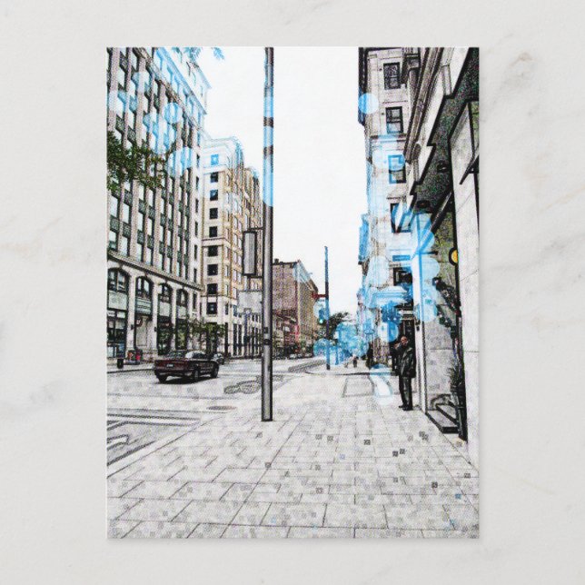 Carte Postale rue Montréal 8343a (Devant)