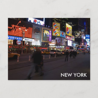 Carte Postale rue, NEW YORK