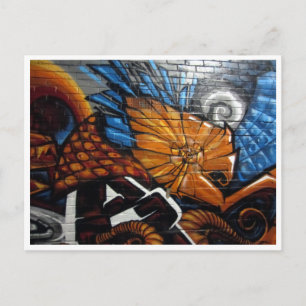 Carte Postale rue orange