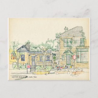 Carte Postale Rue Ouest Sixième à Walsh, Austin, Texas