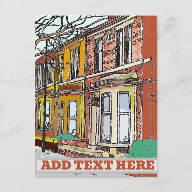 Carte Postale rue Philadelphie (Devant)