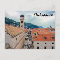 Rue principale de Dubrovnik, Croatie