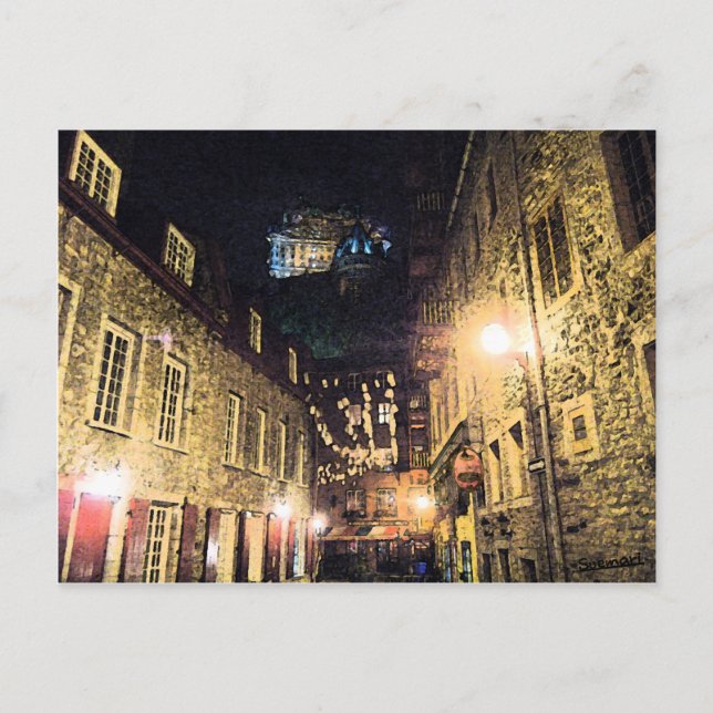 Carte Postale Rue Québec (Devant)