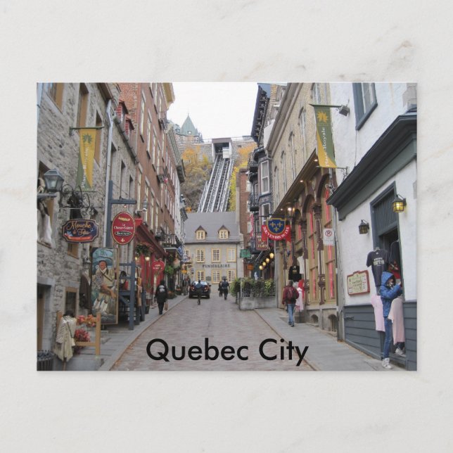 Carte Postale Rue Québec (Devant)
