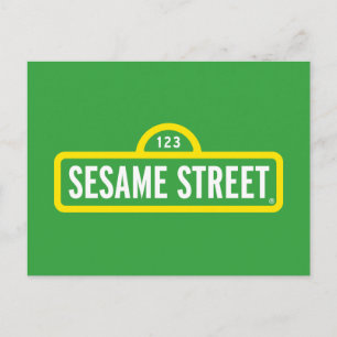 Carte Postale Rue Sésame Logo couleur complète