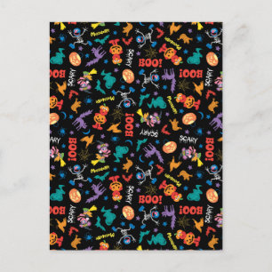 Carte Postale Rue Sésame   Motif d'Halloween