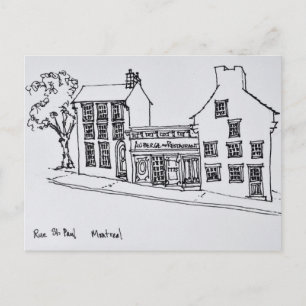 Carte Postale Rue St Paul Vieille Ville   Montréal, Canada