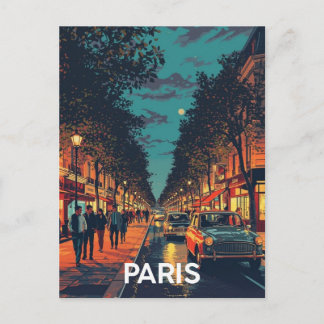 Carte Postale Rues de Paris