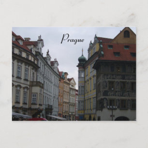 Carte Postale rues de prague