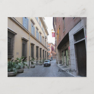 Carte Postale Rues de Rome, Italie