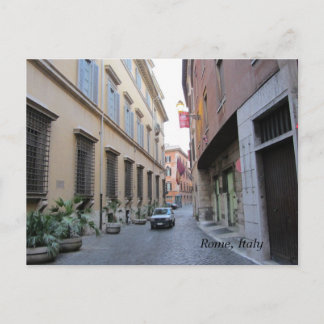 Carte Postale Rues de Rome, Italie