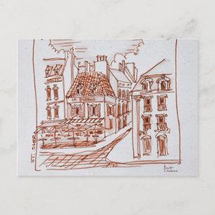Carte Postale Rues étroites de Saint-Omer, France
