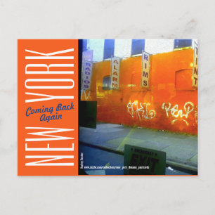 Carte Postale Rues New York City-Brooklyn