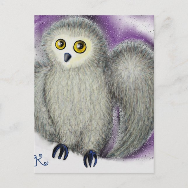 Carte Postale Ruffles the Owl (Devant)