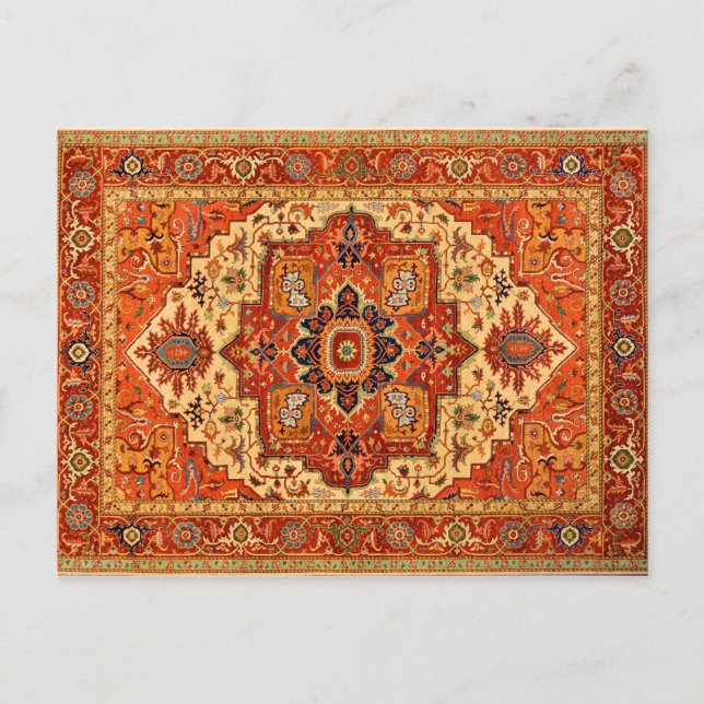 CARTE POSTALE RUG PERSIEN CLASSIQUE (Devant)