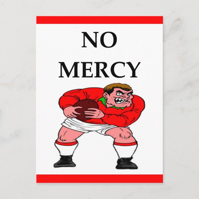 Carte Postale rugby (Devant)