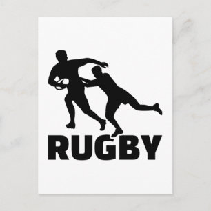 Carte Postale Rugby