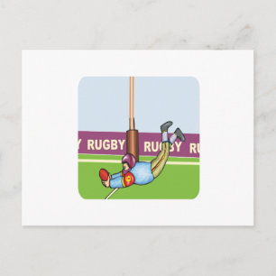 Carte Postale Rugby