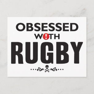 Carte Postale Rugby Obsédé