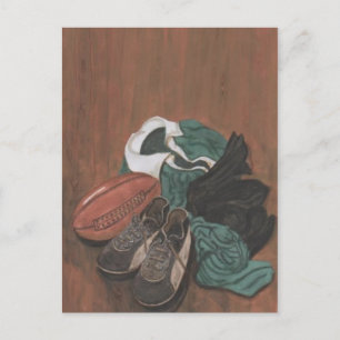 Carte Postale Rugby vintage