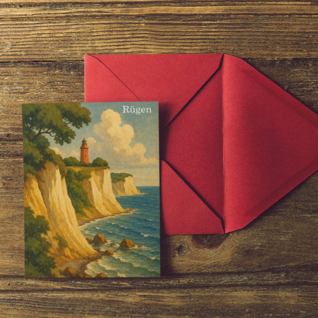 Carte Postale Rügen Allemagne Baltique Voyage (Rügen Germany Baltic Sea Travel Postcard)