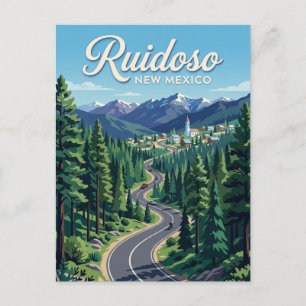 Carte Postale Ruidoso États-Unis