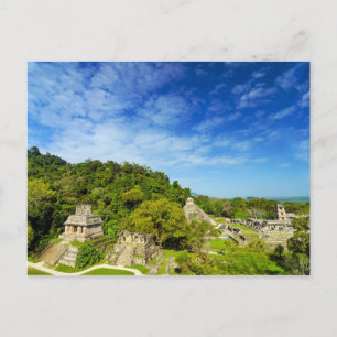 Carte Postale Ruinas en Palenque, Mexique