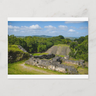 Carte Postale Ruine maya de Xunantunich au Belize